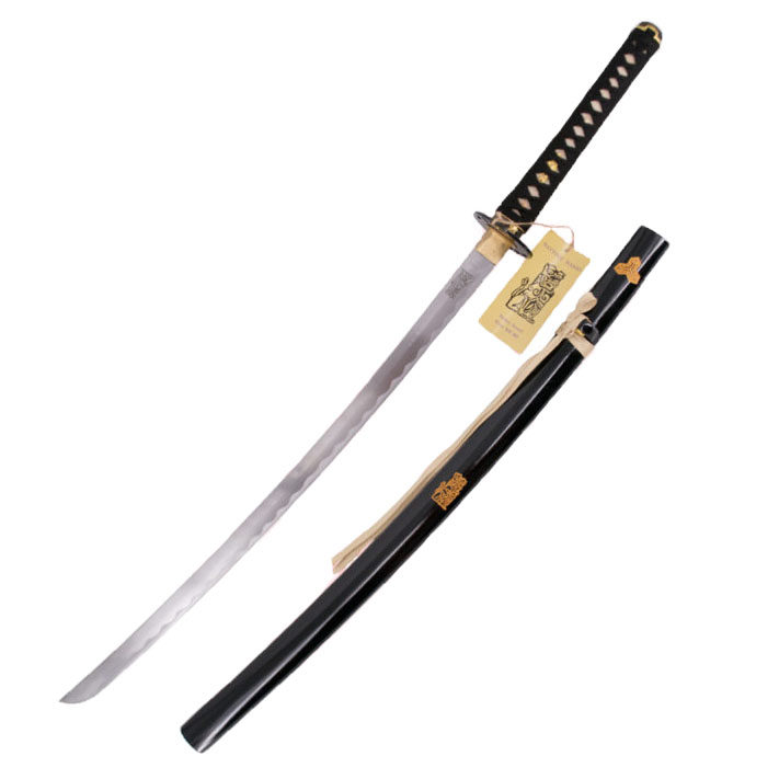 Funktionelles Katana Hattori Hanzo Kill Bill The Bride in schwarz...