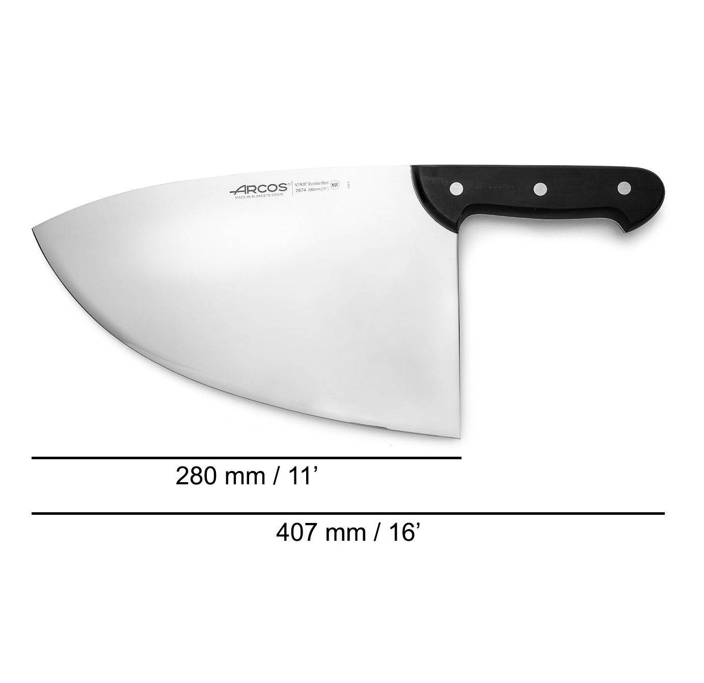 Arcos Universal Series Filetierbeil 28 cm lang