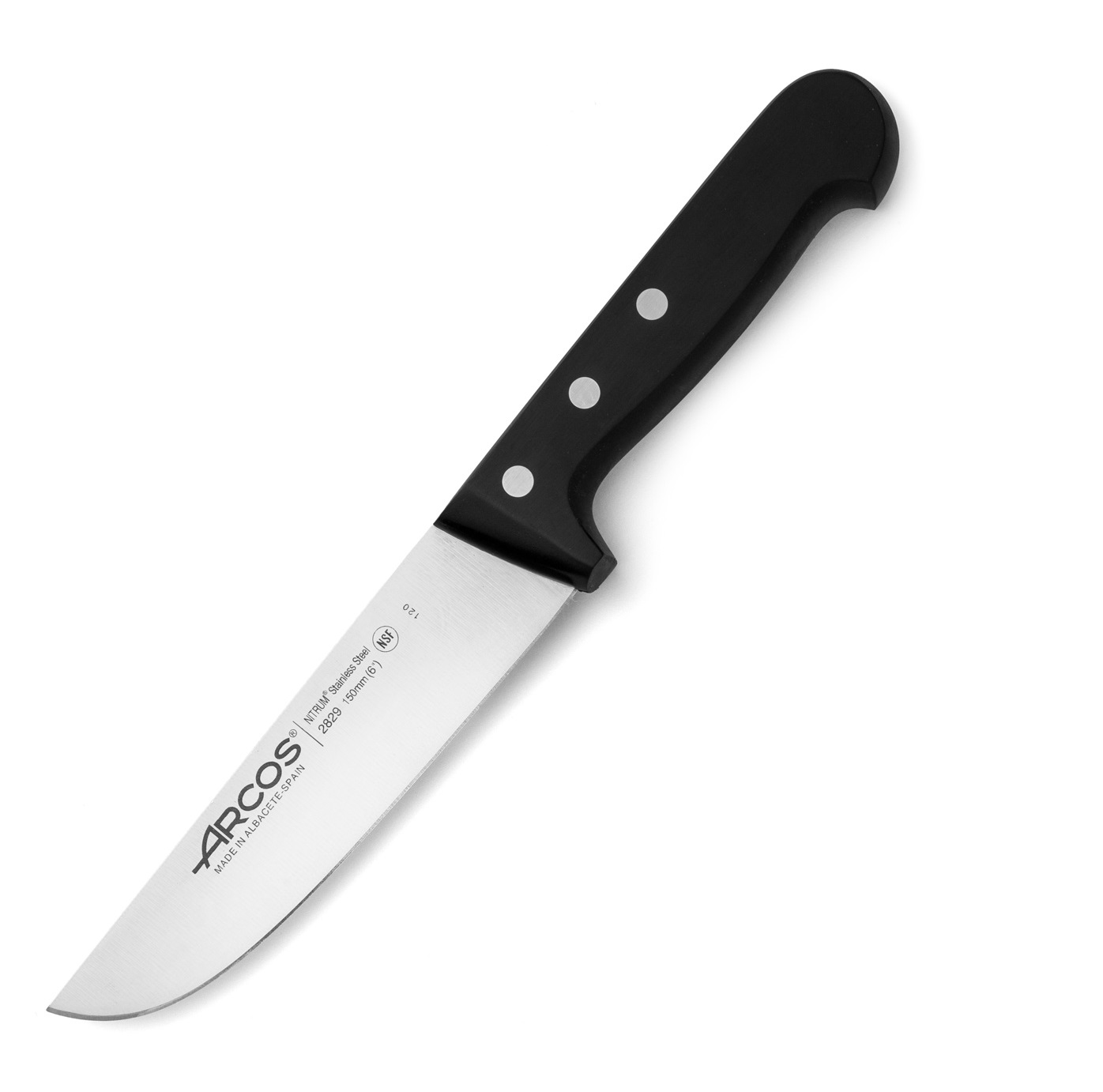 Arcos Universal-Fleischermesser, gerade, mit 15 cm Klinge und Pol...