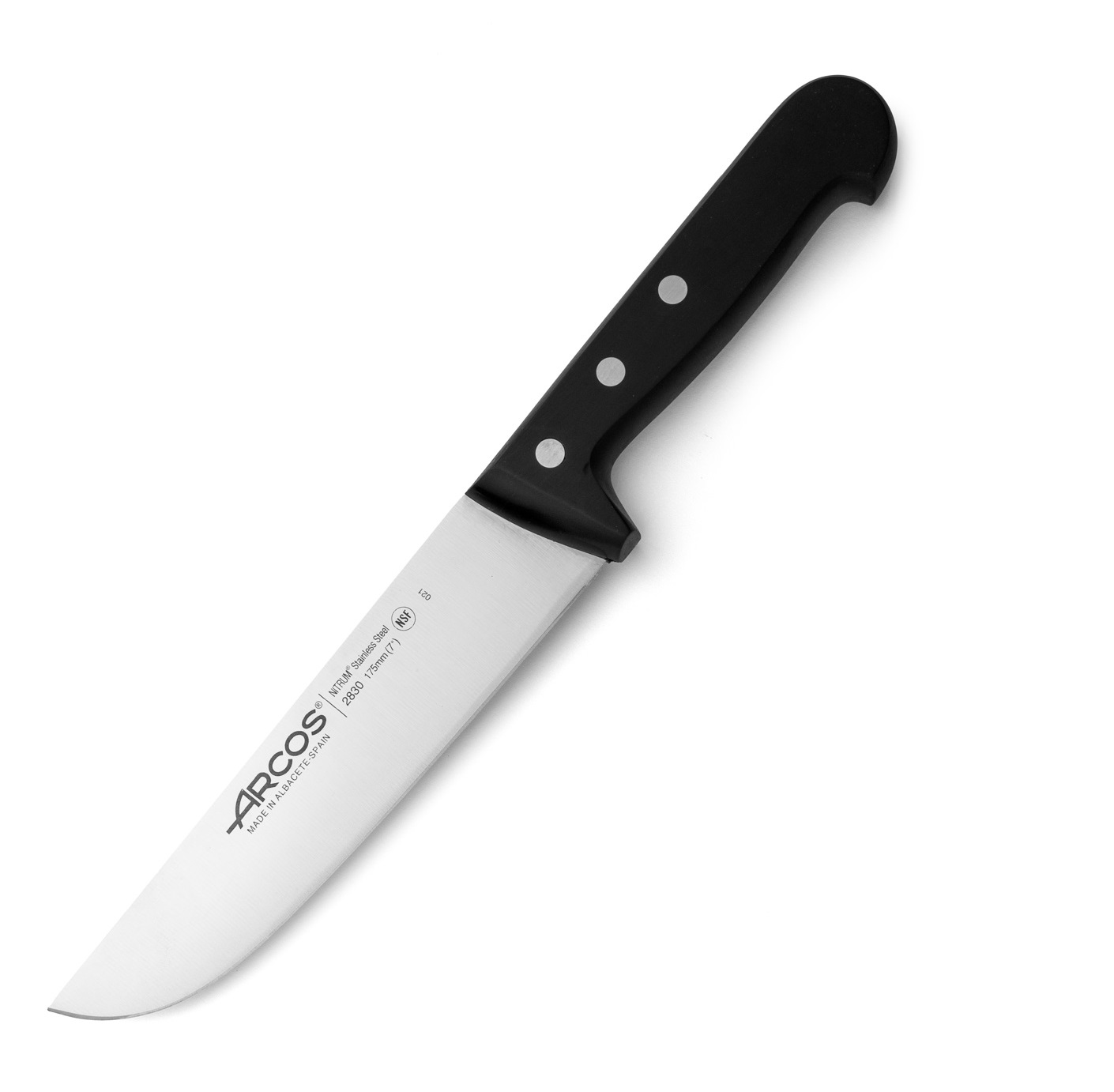 Arcos Universal-Fleischermesser mit 17,5 cm Klinge und Polyoxymet...