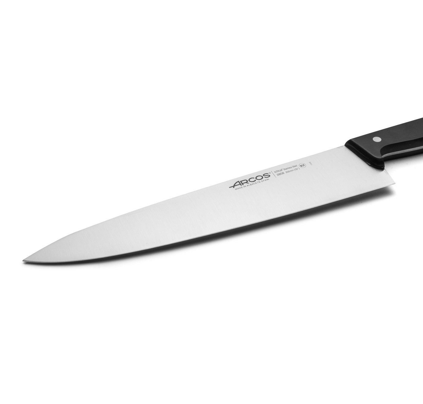 Arcos Universal-Kochmesser mit 30 cm Klinge und Polyoxymethylen-Griff