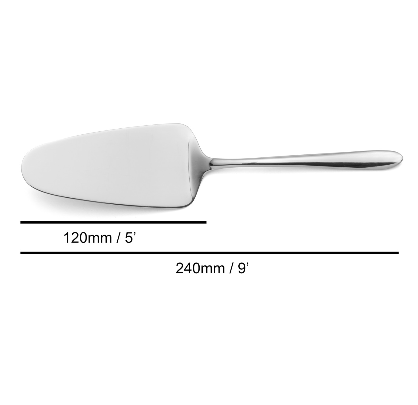 Pelle à gâteau en acier inoxydable Arcos Berlin 180 mm