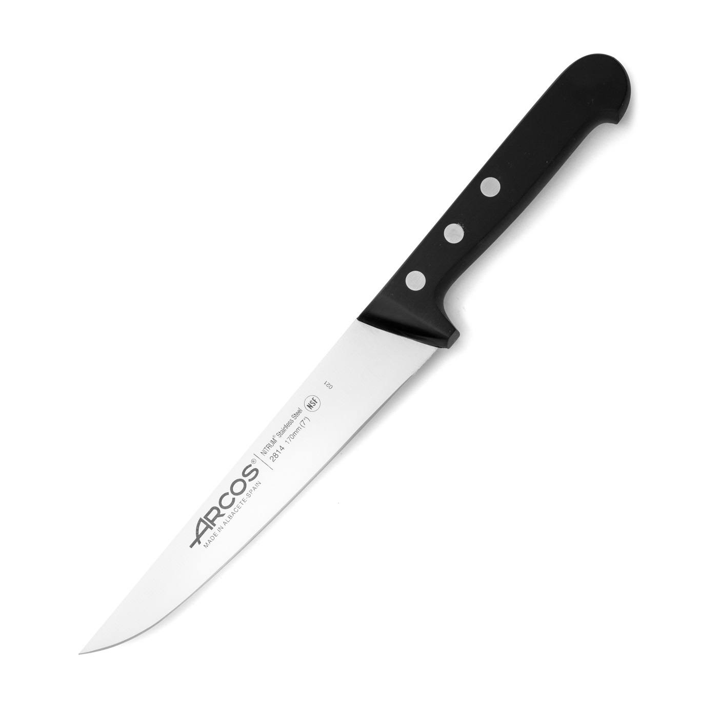 Couteau de cuisine Arcos Universal 170 mm avec manche en polyoxym...