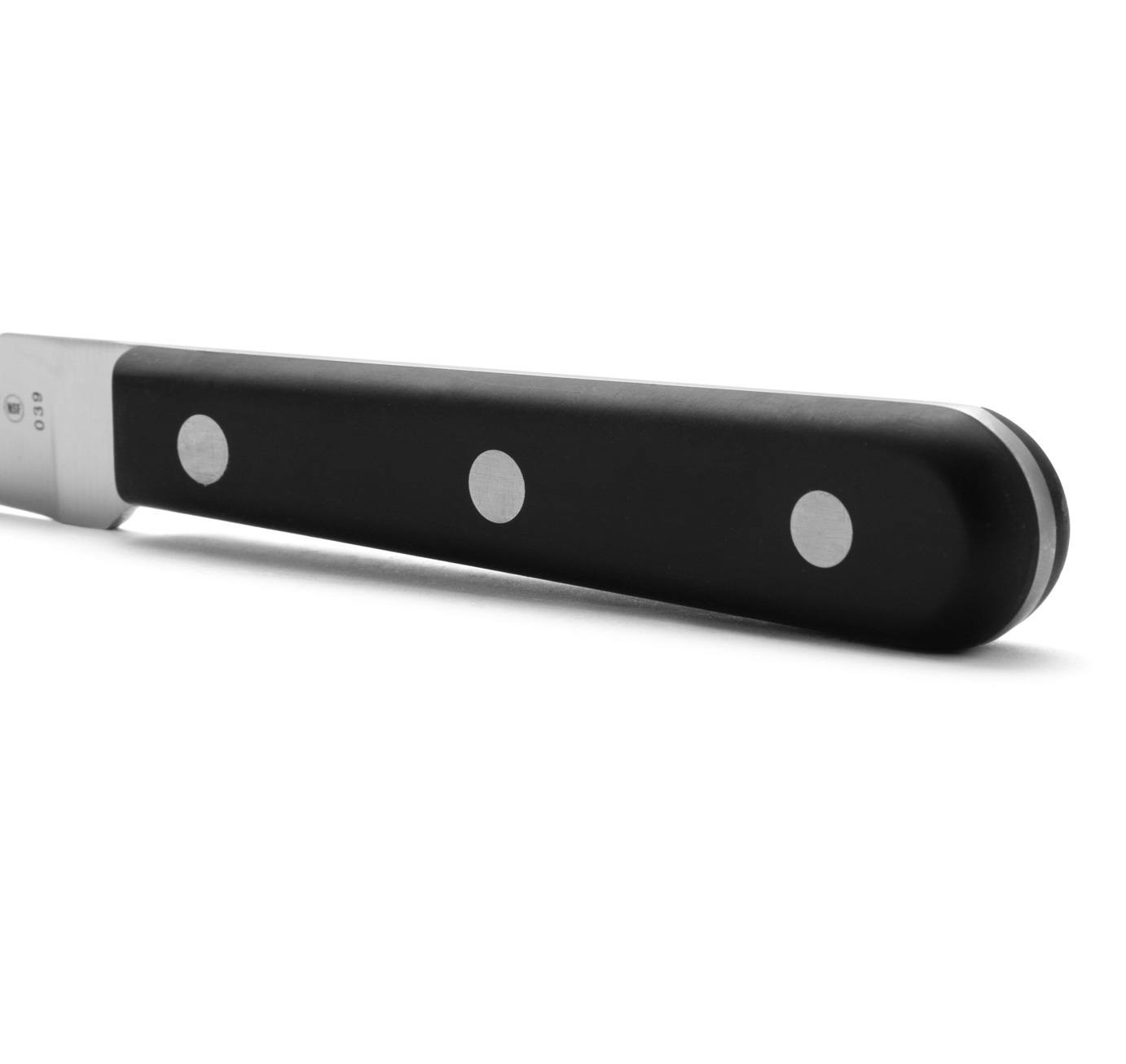 Cuchillo abre ostras Arcos Universal 60 mm con mango de polioximetileno negro