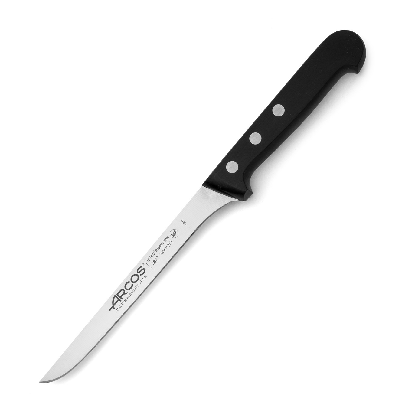 Couteau à fileter Arcos Universal 160 mm avec manche en polyoxymé...