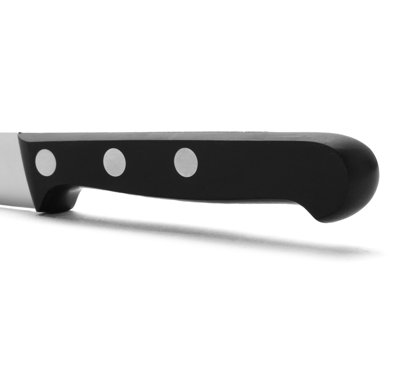 Faca de legumes universal Arcos com cabo de polioximetileno preto e lâmina de 100 mm