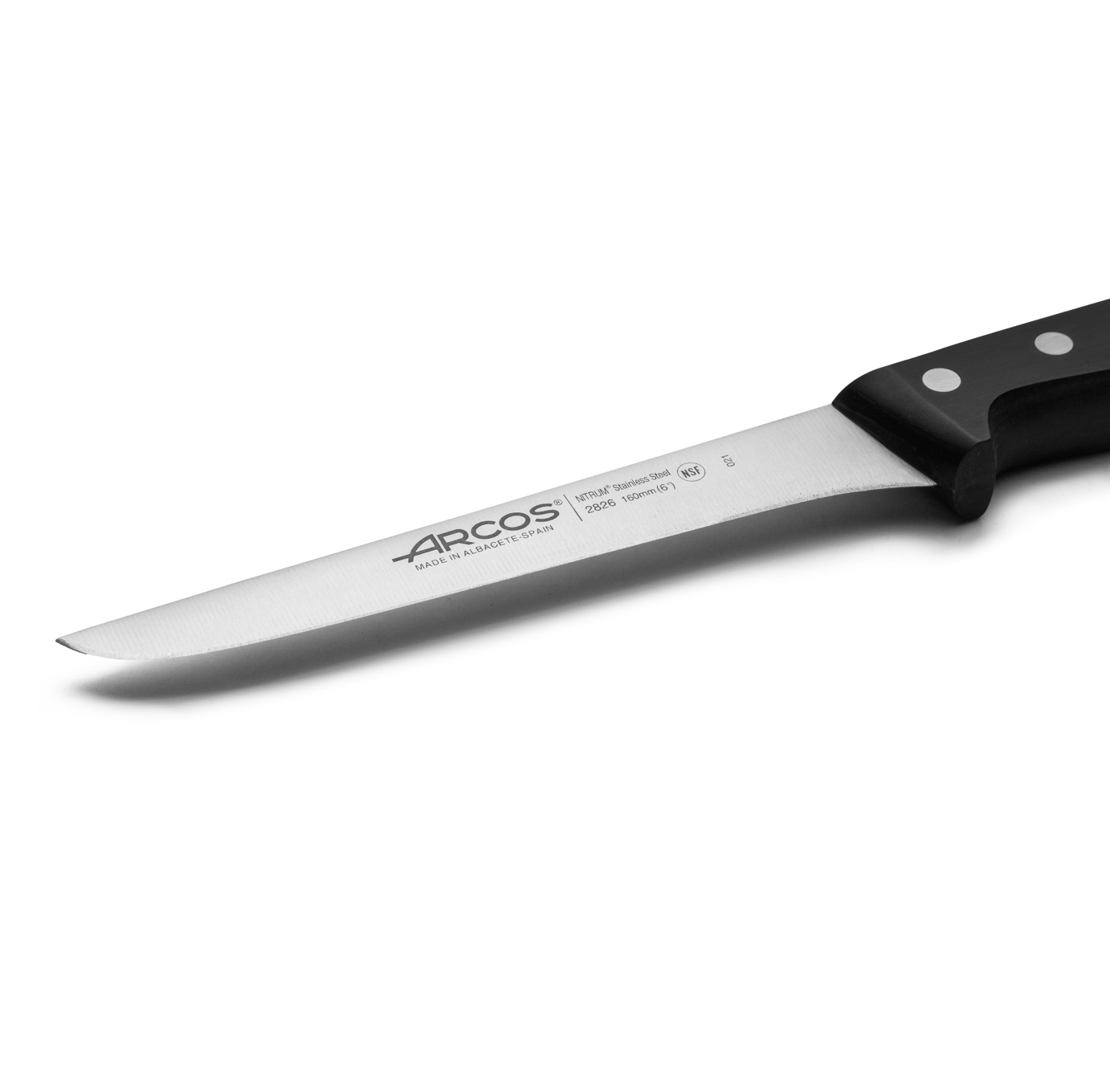 Faca de desossar Arcos Universal 160 mm com cabo em polioximetileno preto