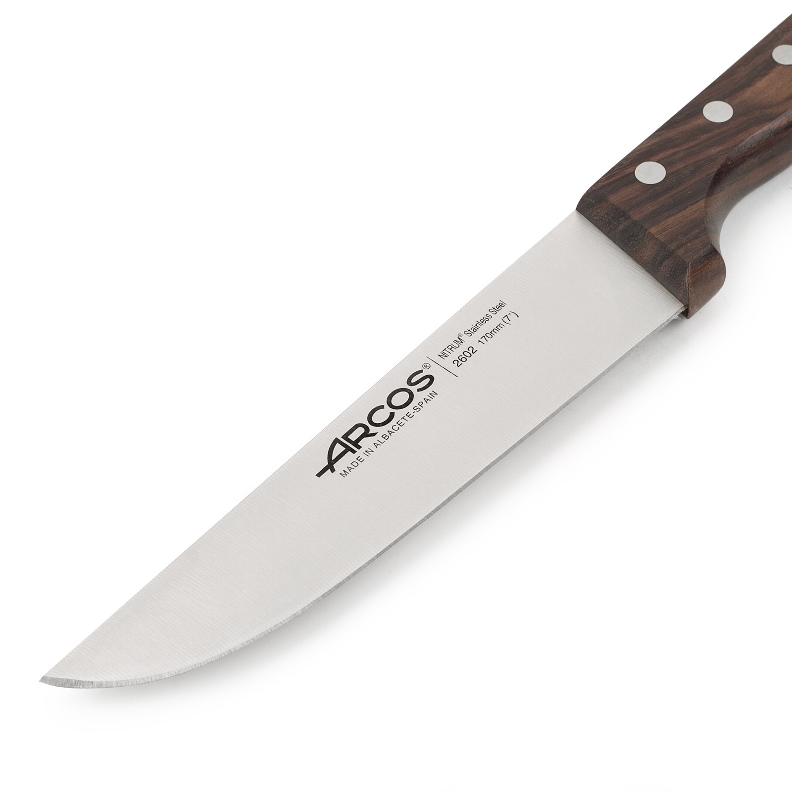 Arcos Atlántico Fleischermesser mit Palisandergriff und 170 mm Klinge