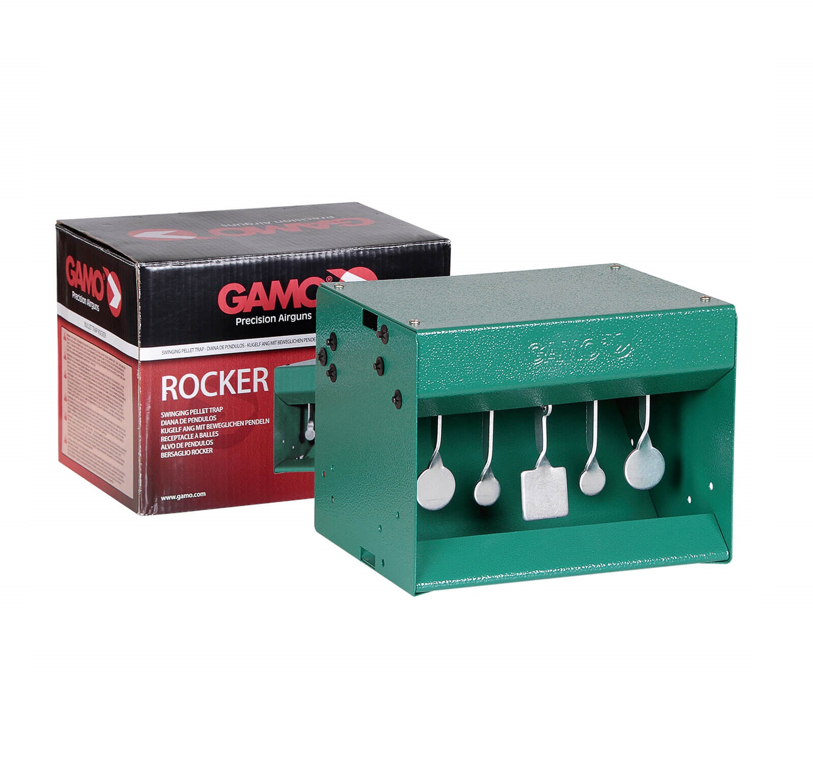 Alvo de metal Gamo com 5 pêndulos