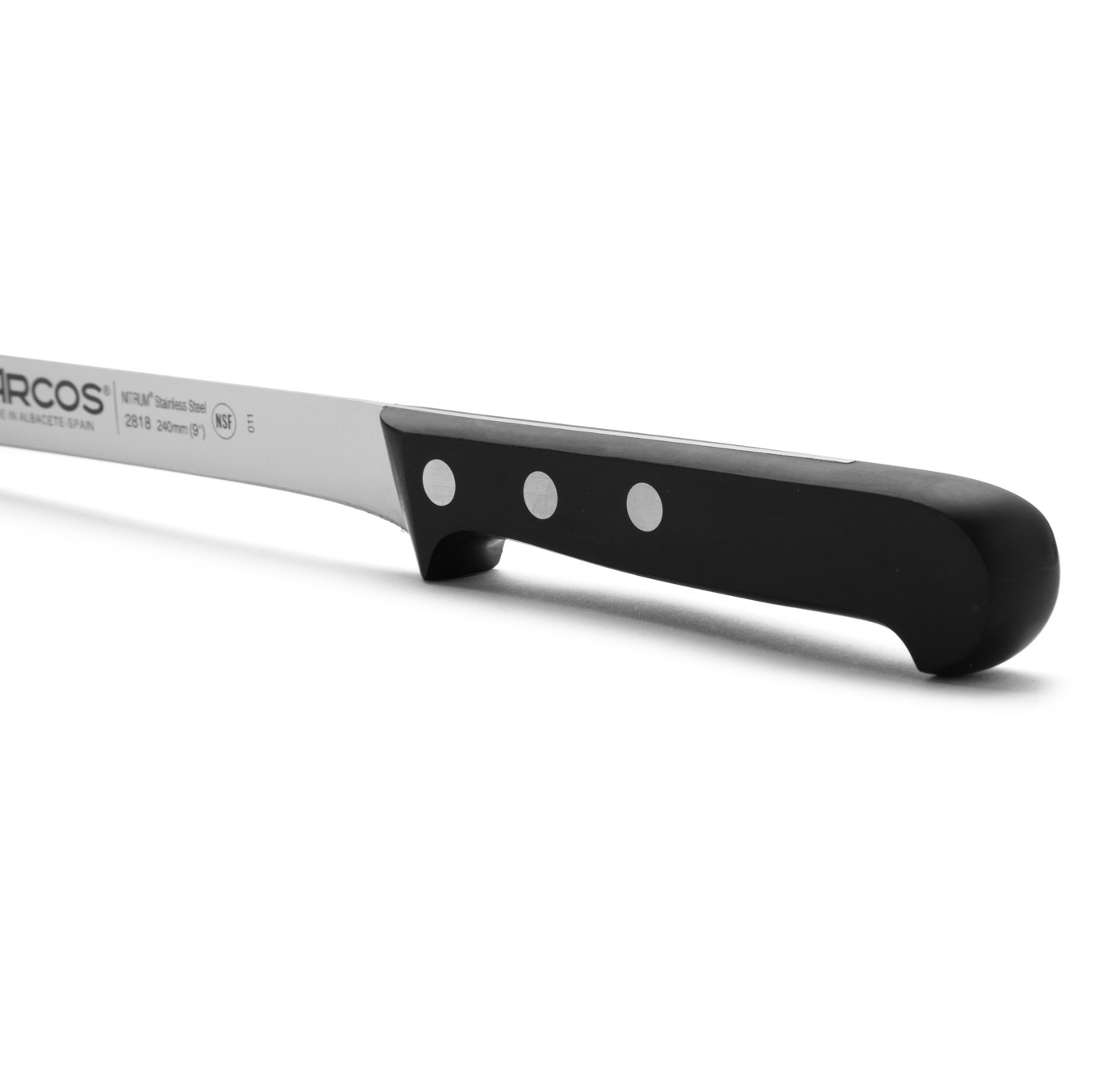 Coltello da prosciutto Arcos con lama da 24 cm, serie Universal e manico in poliossimetilene