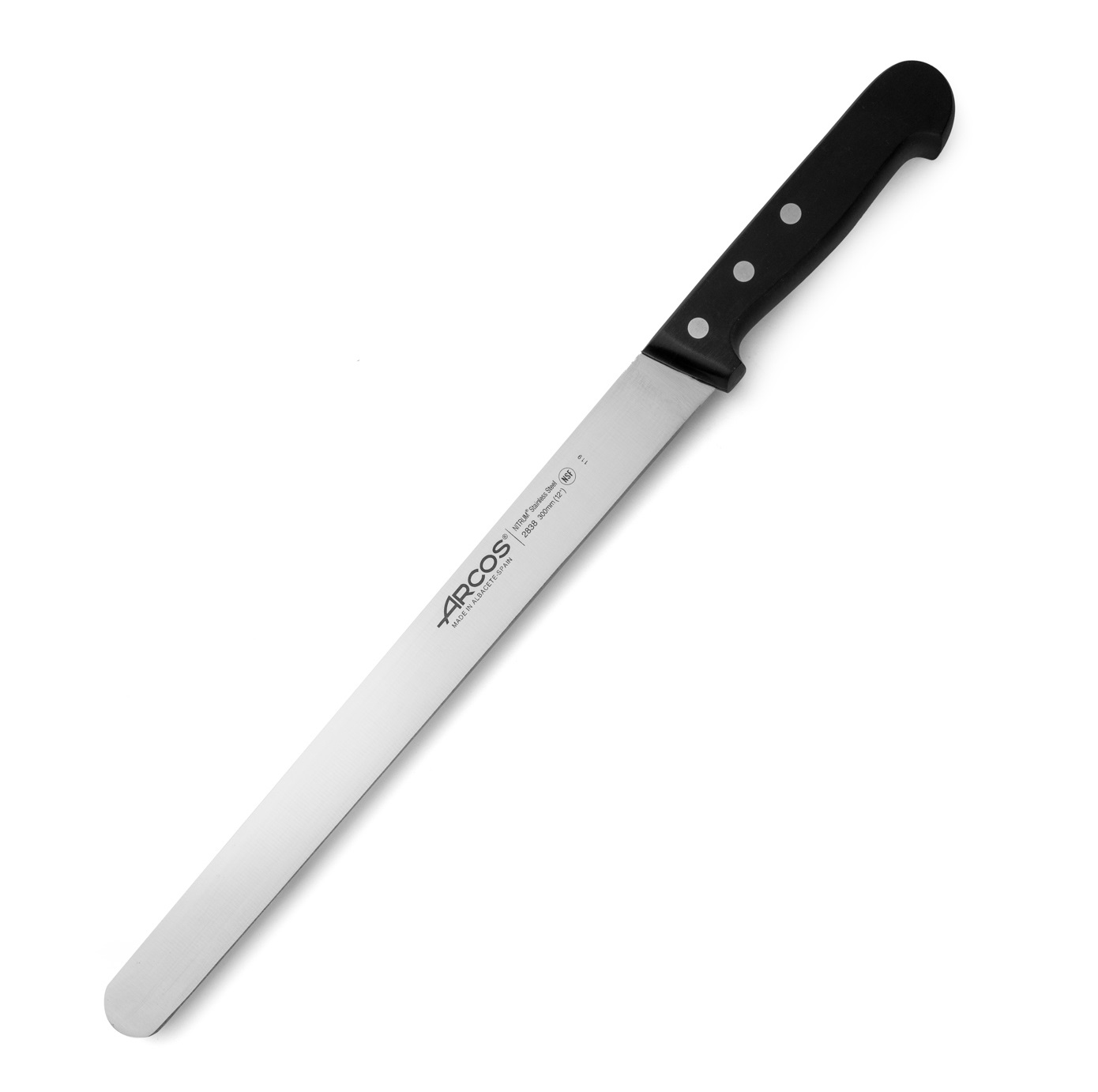 Coltello da gastronomia Arcos con punta tonda, lama larga 30 cm, ...