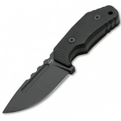 Cuchillo tactico de estillo deportivo con funda de Kydex