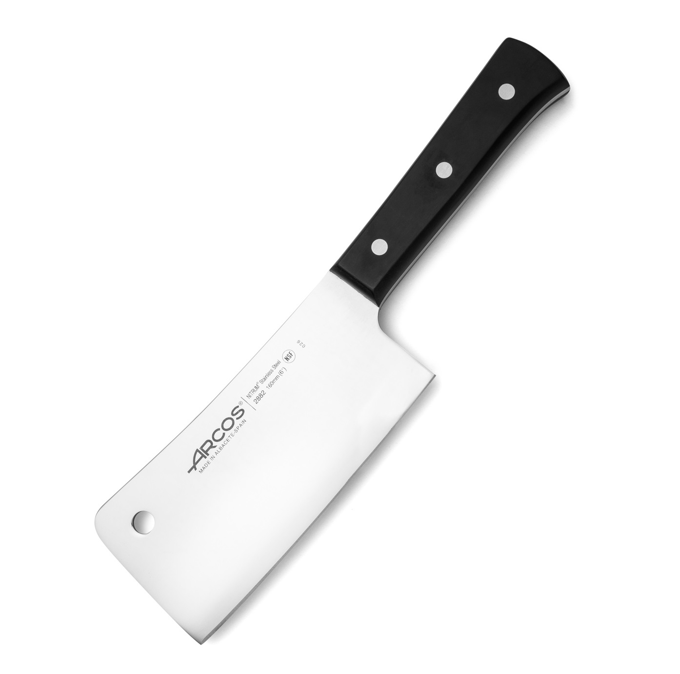 Machete Arcos serie Universal con lama larga 160 mm e manico nero