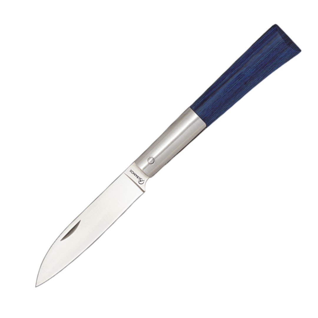 Coltellino tascabile con blocco a stantuffo e manico in Stamina b...