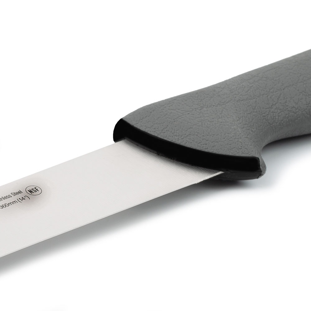Coltello per salumi Arcos con lama da 36 cm e manico grigio a doppia iniezione