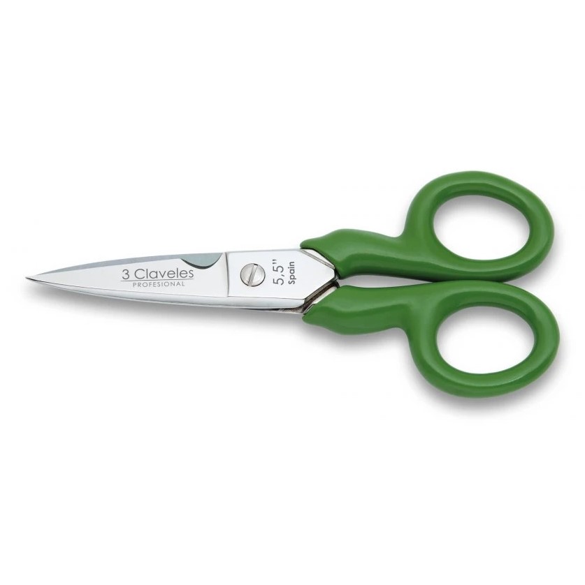 Tijeras electricista clásica profesional de 14 cm con mango de PV...