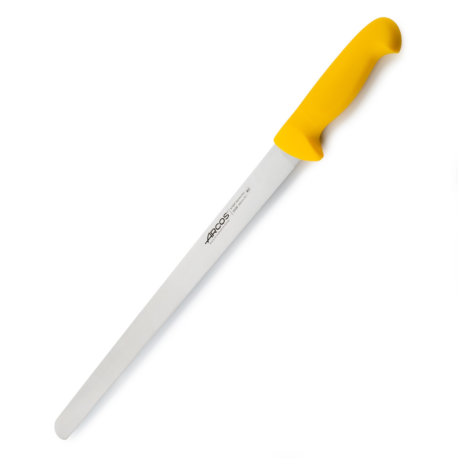 Coltello da carne Arcos serie 2900 con lama da 40 cm e manico in polipropilene.