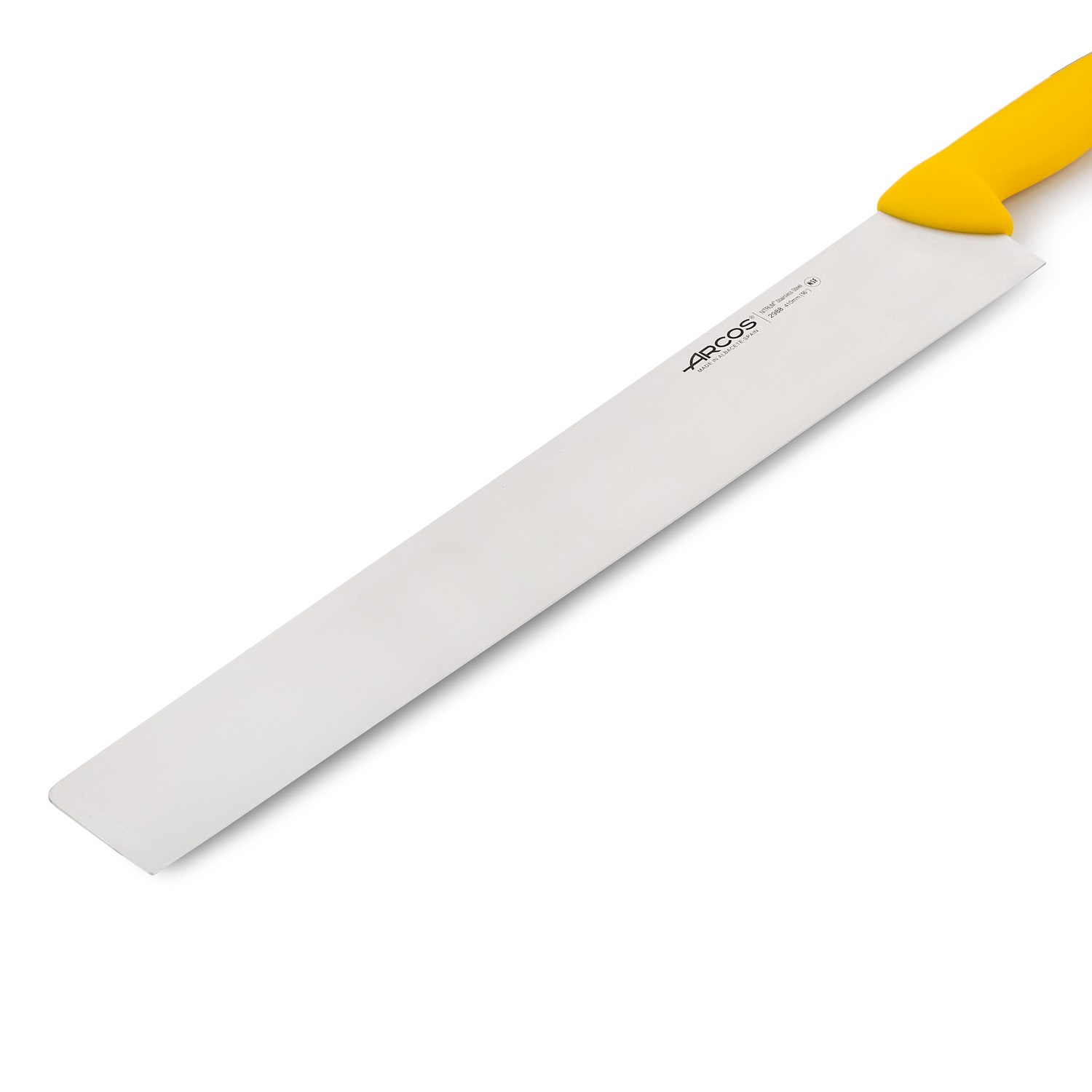 Coltello per salame e formaggio Arcos con lama dritta da 41 cm e manico in polipropilene colorato