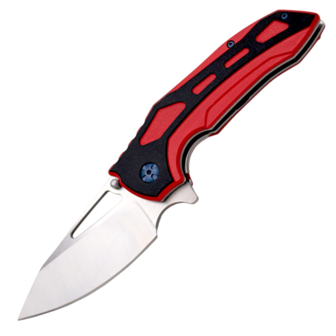 Couteau de poche Thunder ball Bearing G10 noir et rouge Third