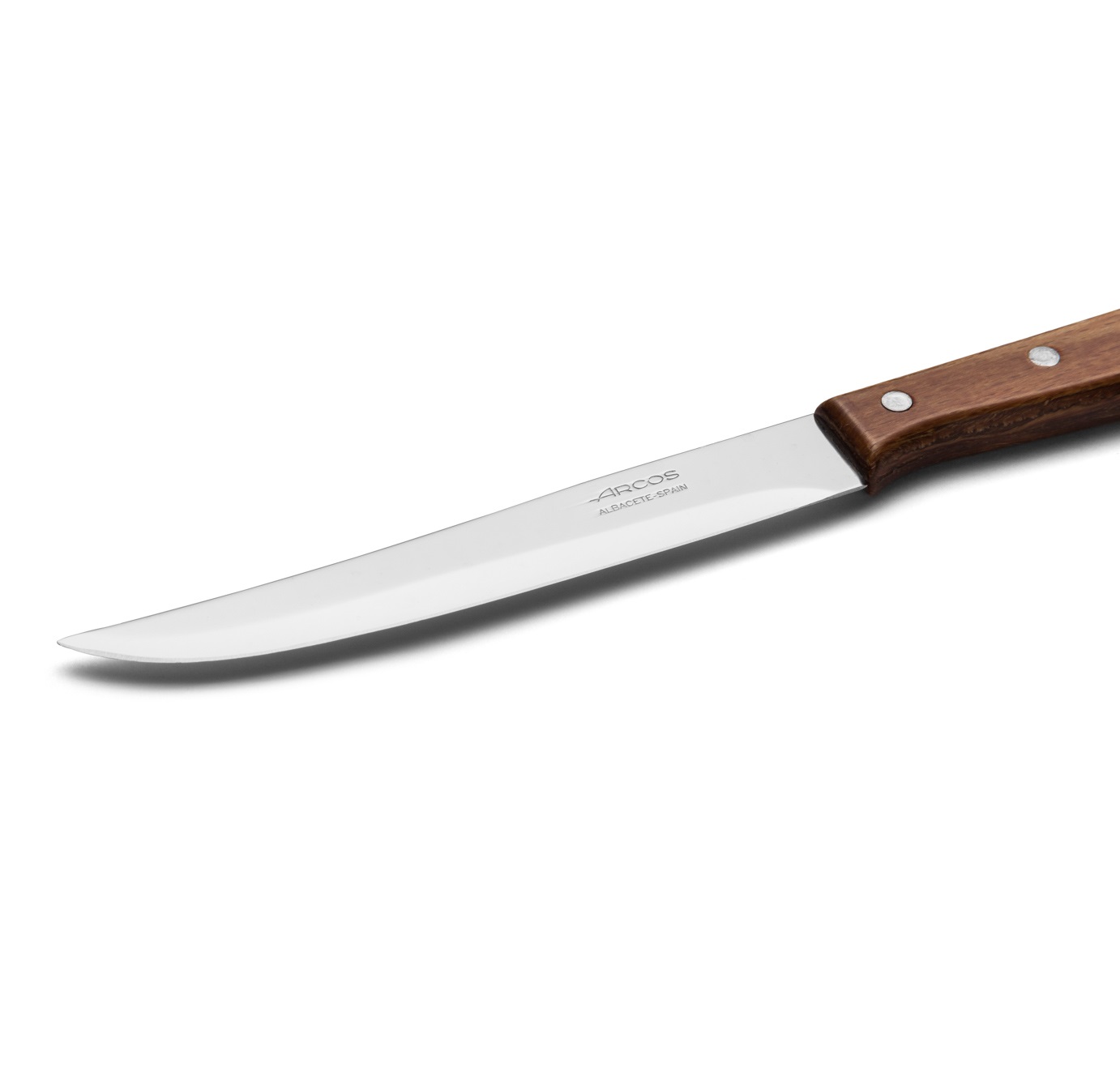 Cuchillo de cocina Arcos serie latina con mango de madera y hoja de 130 mm