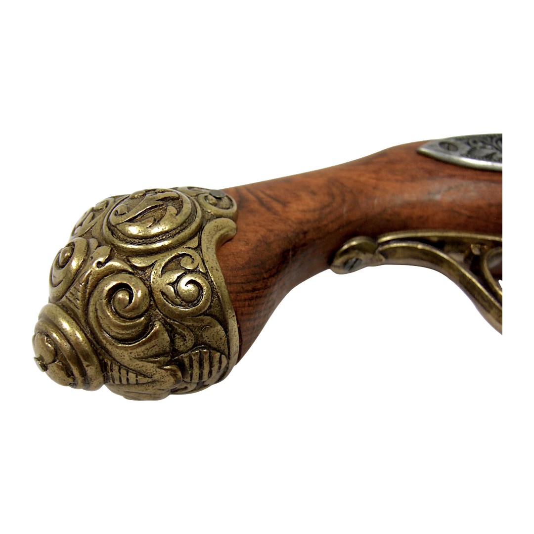 Réplique d'un pistolet à silex, XVIIIe siècle