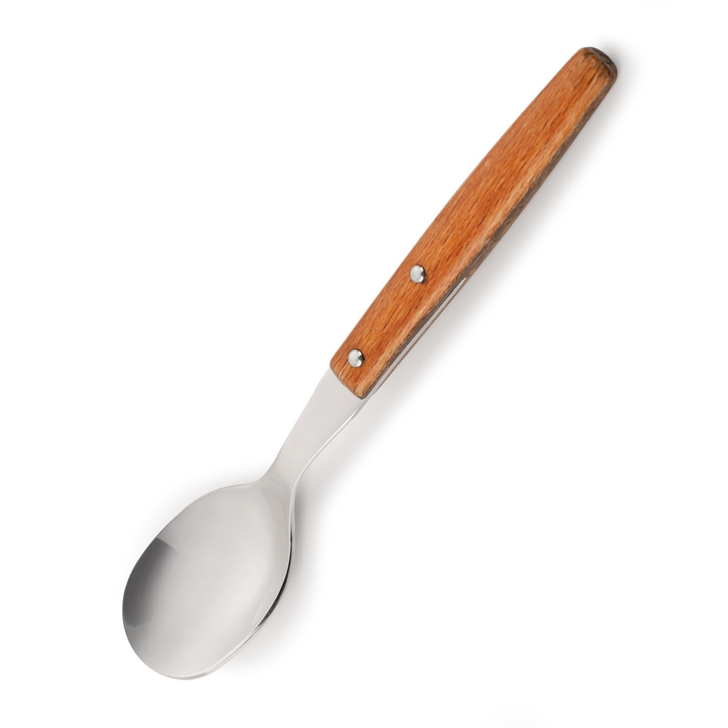 12 Arcos 206 mm Gregorio Series table spoons with compressed wood...
