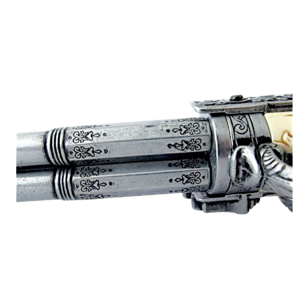 Pistolet à silex à trois canons, France, XVIIIe siècle, 1309