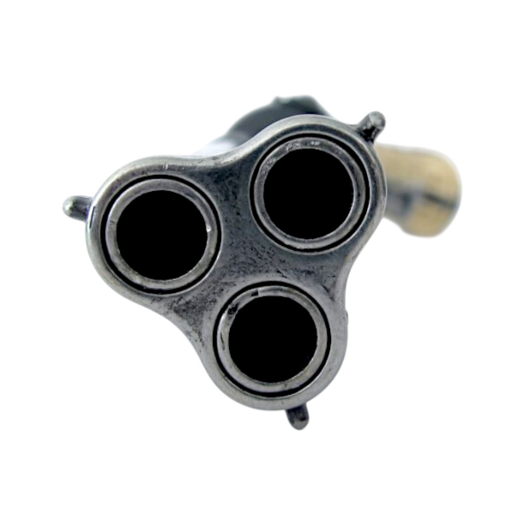 Pistolet à silex à trois canons, France, XVIIIe siècle, 1309