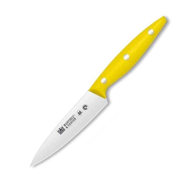 Paring knife with 11 cm blade and polyoxymethylene handle in various colors Martinez y Gascón