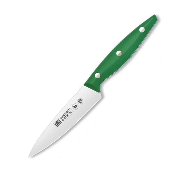 Paring knife with 11 cm blade and polyoxymethylene handle in various colors Martinez y Gascón