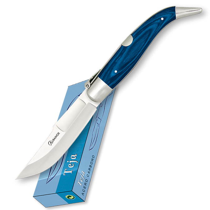 Taschenmesser von Albainox mit 5 cm langer klinge aus rostfreiem ...