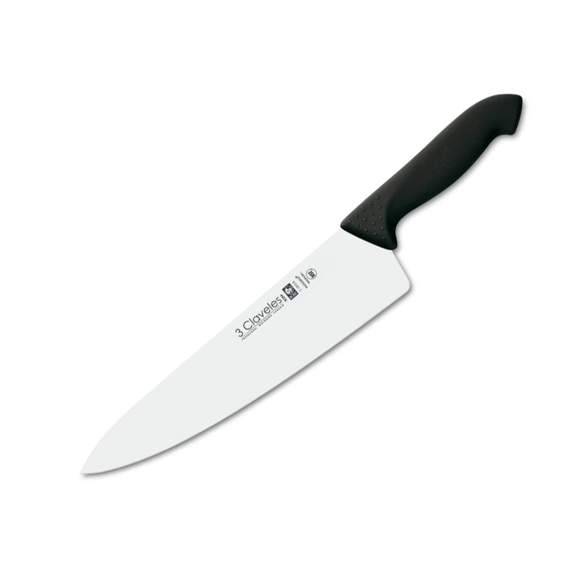 Cuchillo cocinero con hoja de 25 cm 3 Claveles Proflex con mango ...
