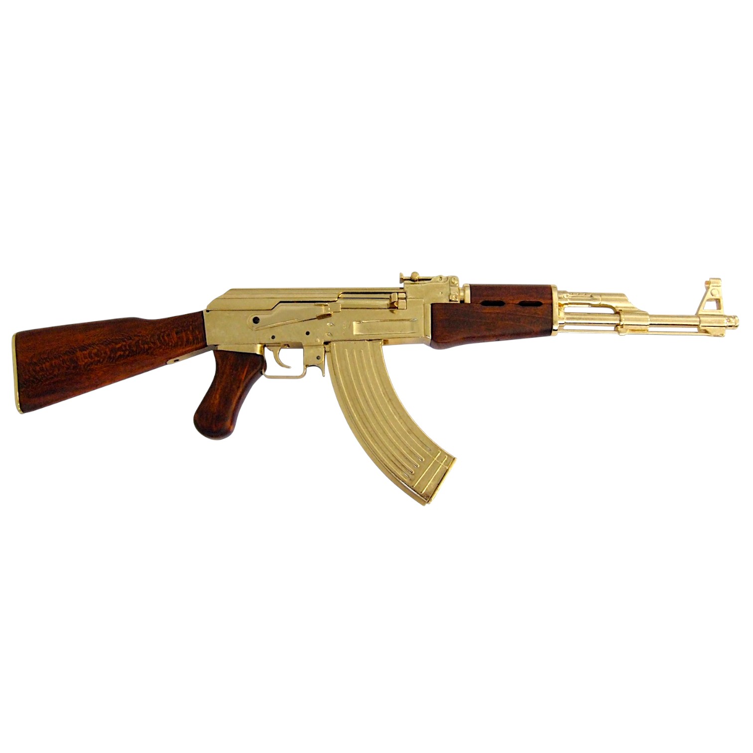 Fusil d'assaut AK47 finition laiton