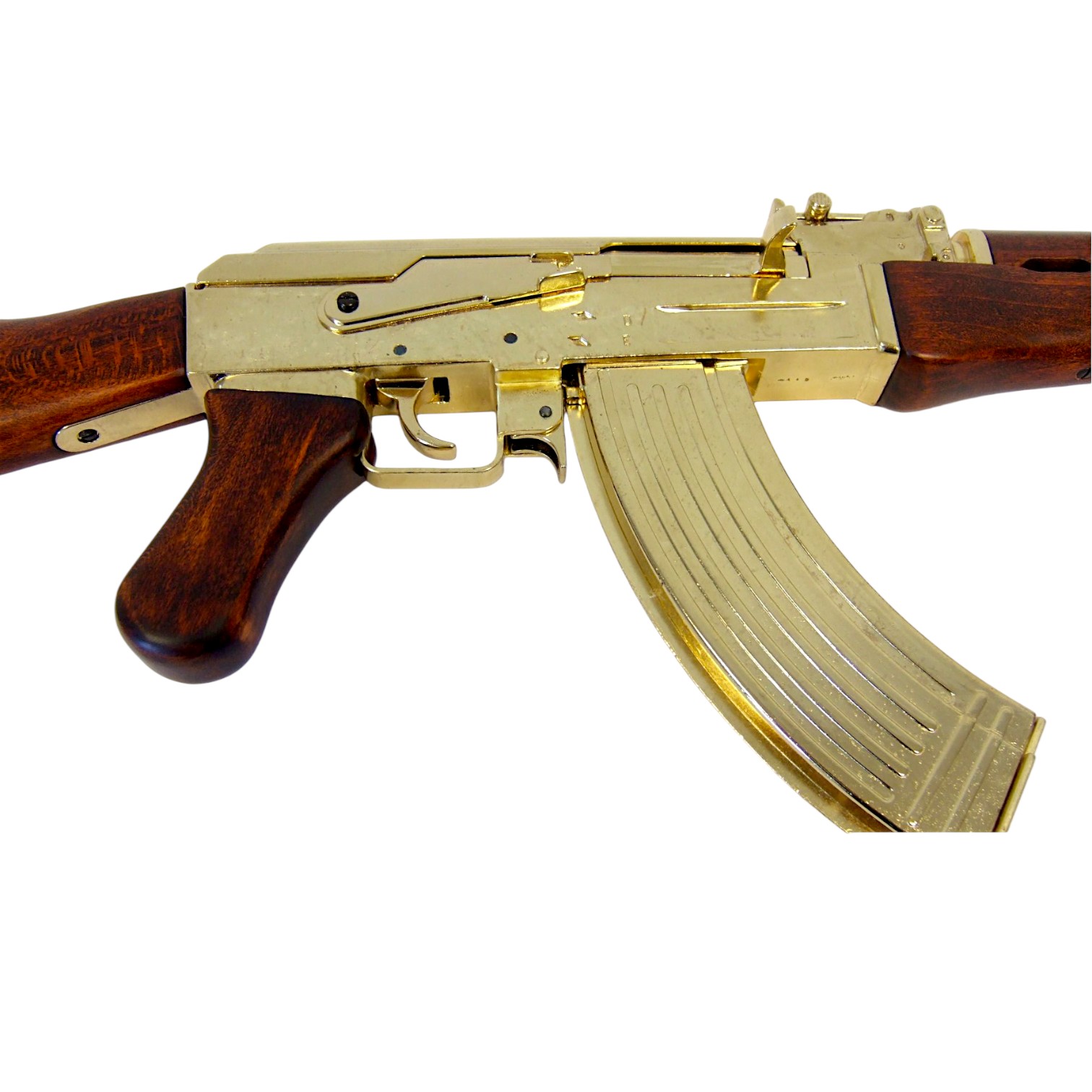 Fusil d'assaut AK47 finition laiton