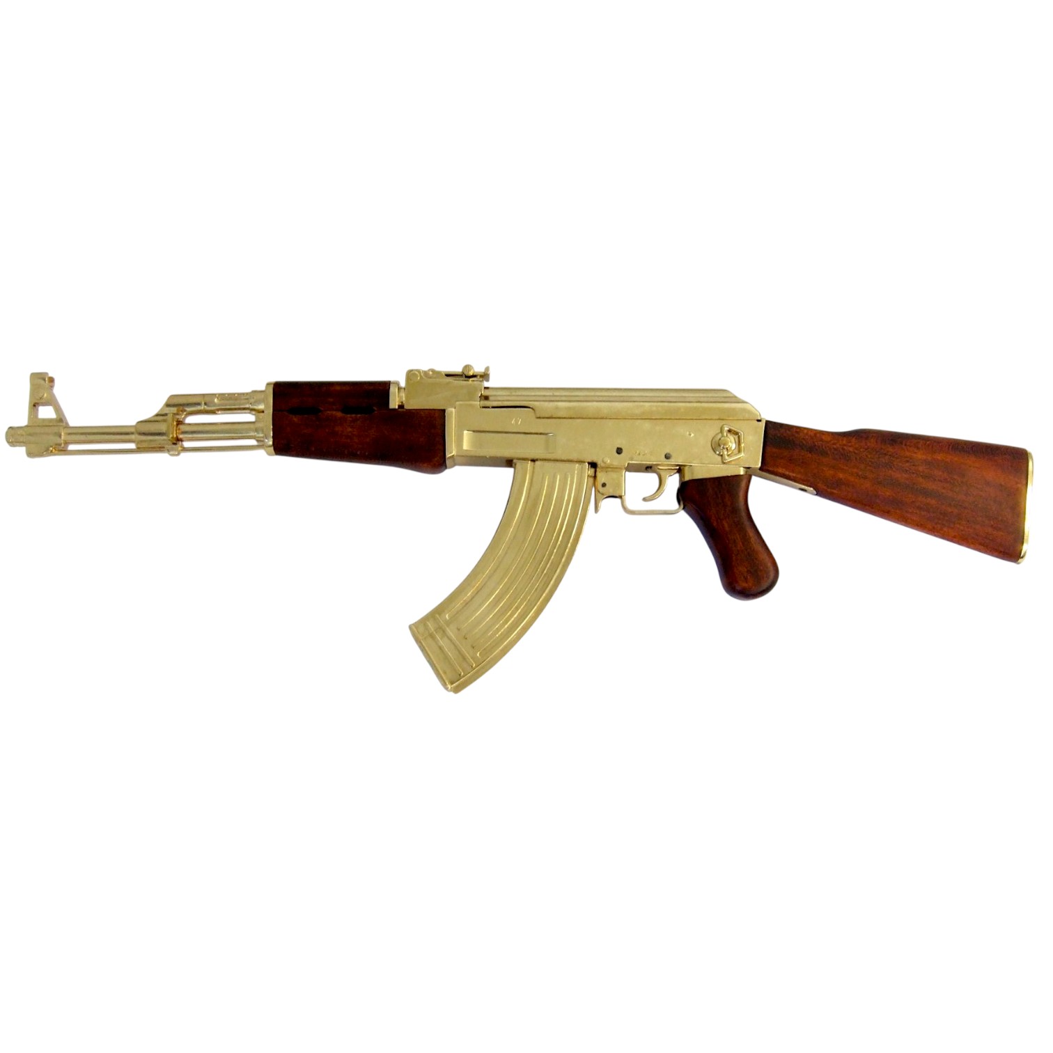 Fusil d'assaut AK47 finition laiton