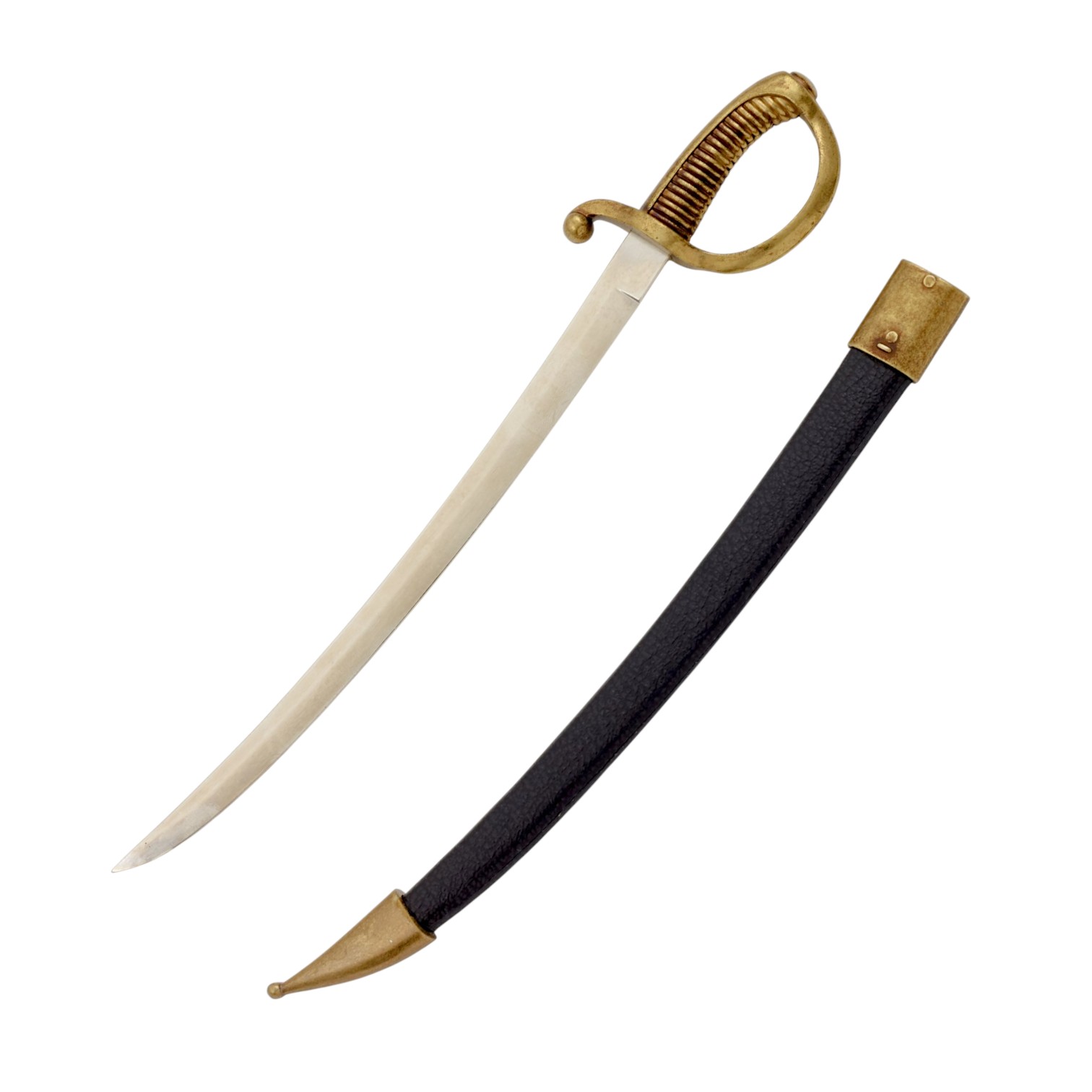 Ouvre-lettres sabre briquet avec étui