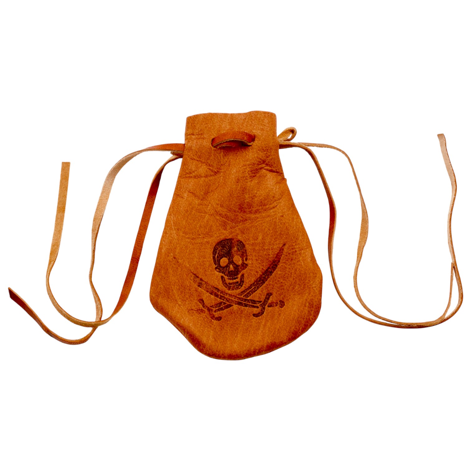 Sac en cuir contenant 8 pièces