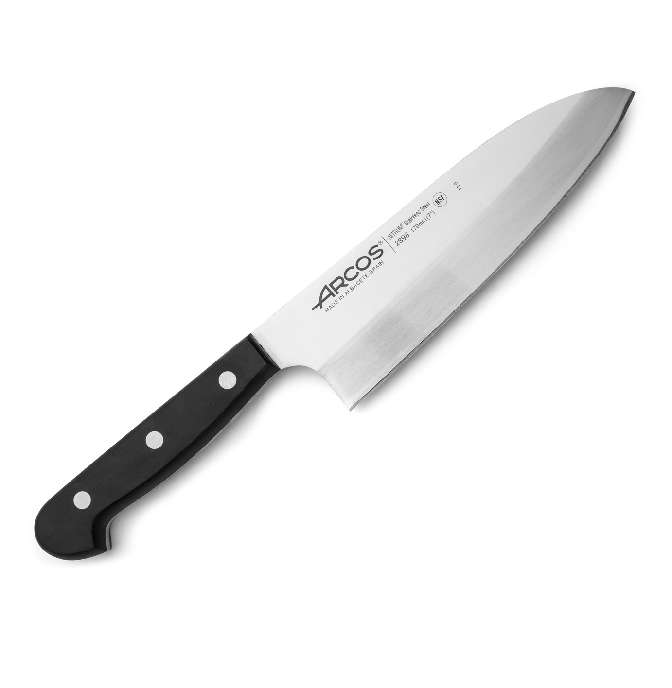 Cuchillo japones Deba Arcos serie Universal con hoja de 17 cm