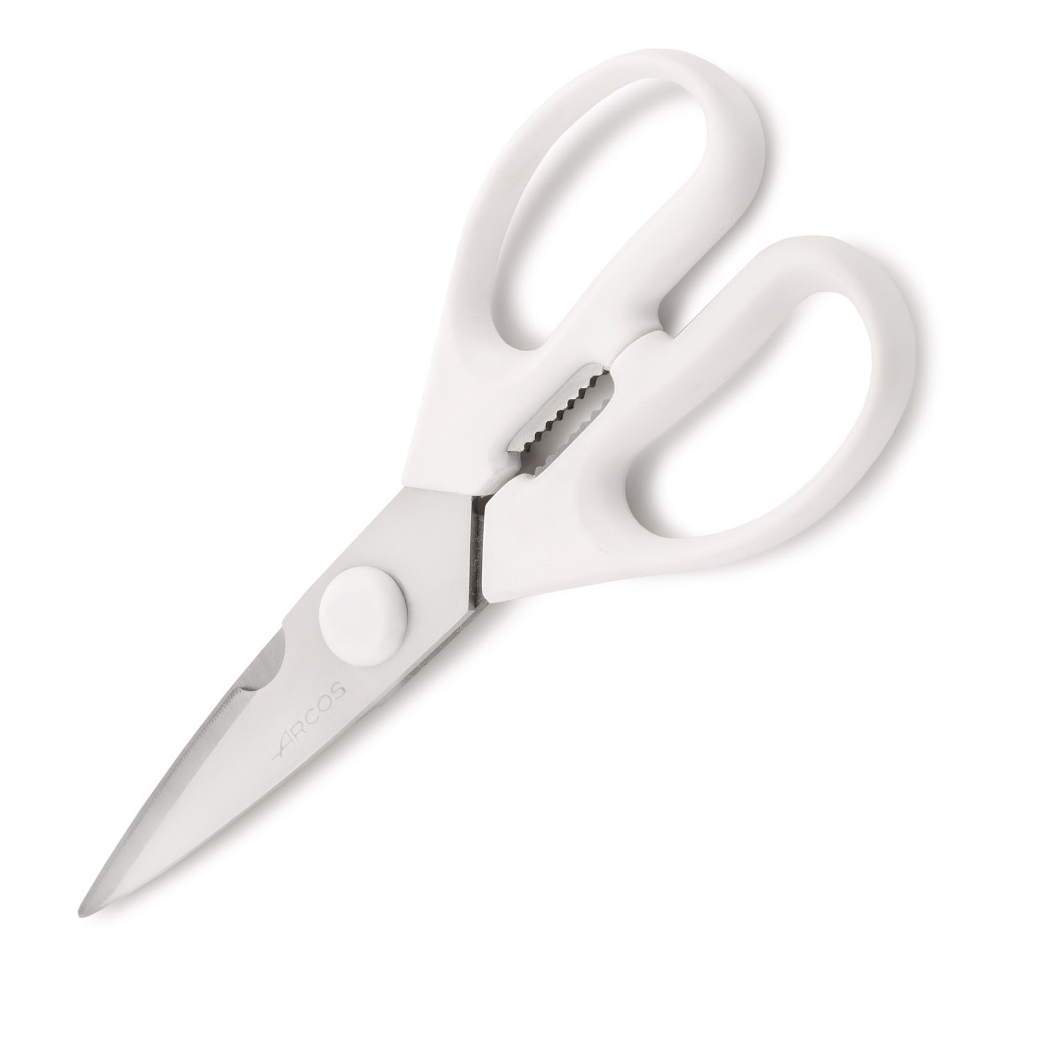 Tijeras de cocina Arcos 195 mm con mango de polipropileno blanco