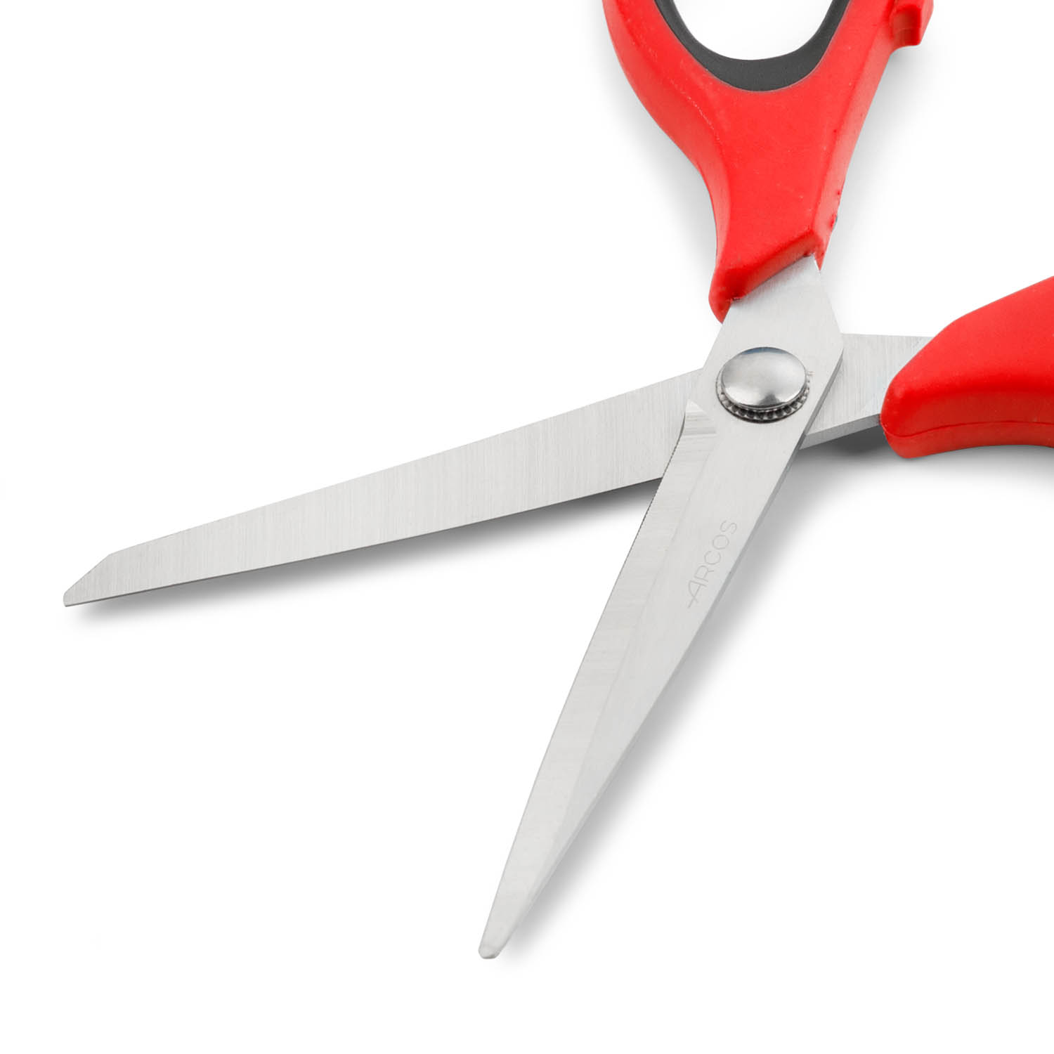 Tijeras de cocina Arcos Prochef 215 mm con mango de polipropileno rojo y negro