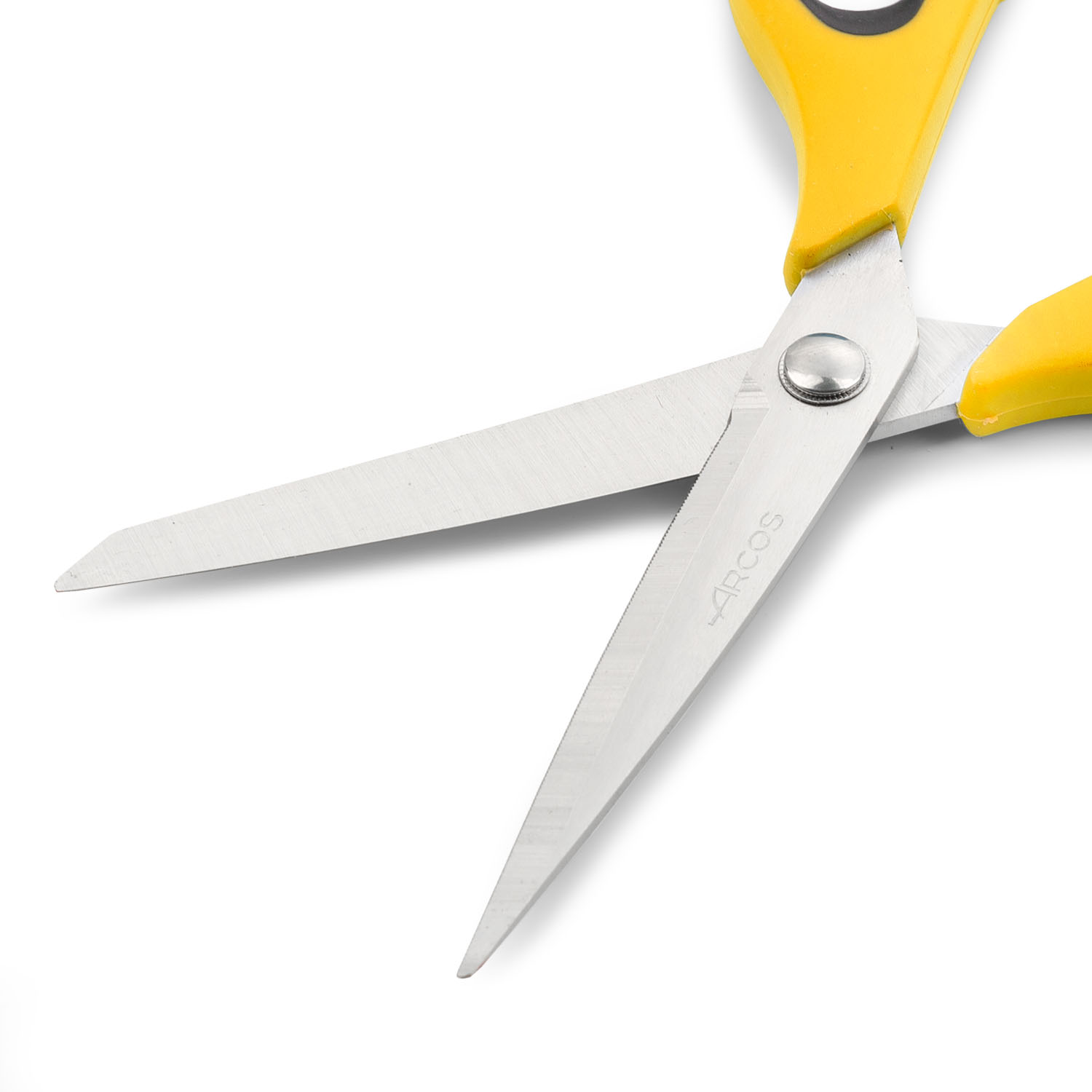 Tijeras de cocina Arcos Prochef 240 mm con mango de polipropileno amarillo y negro