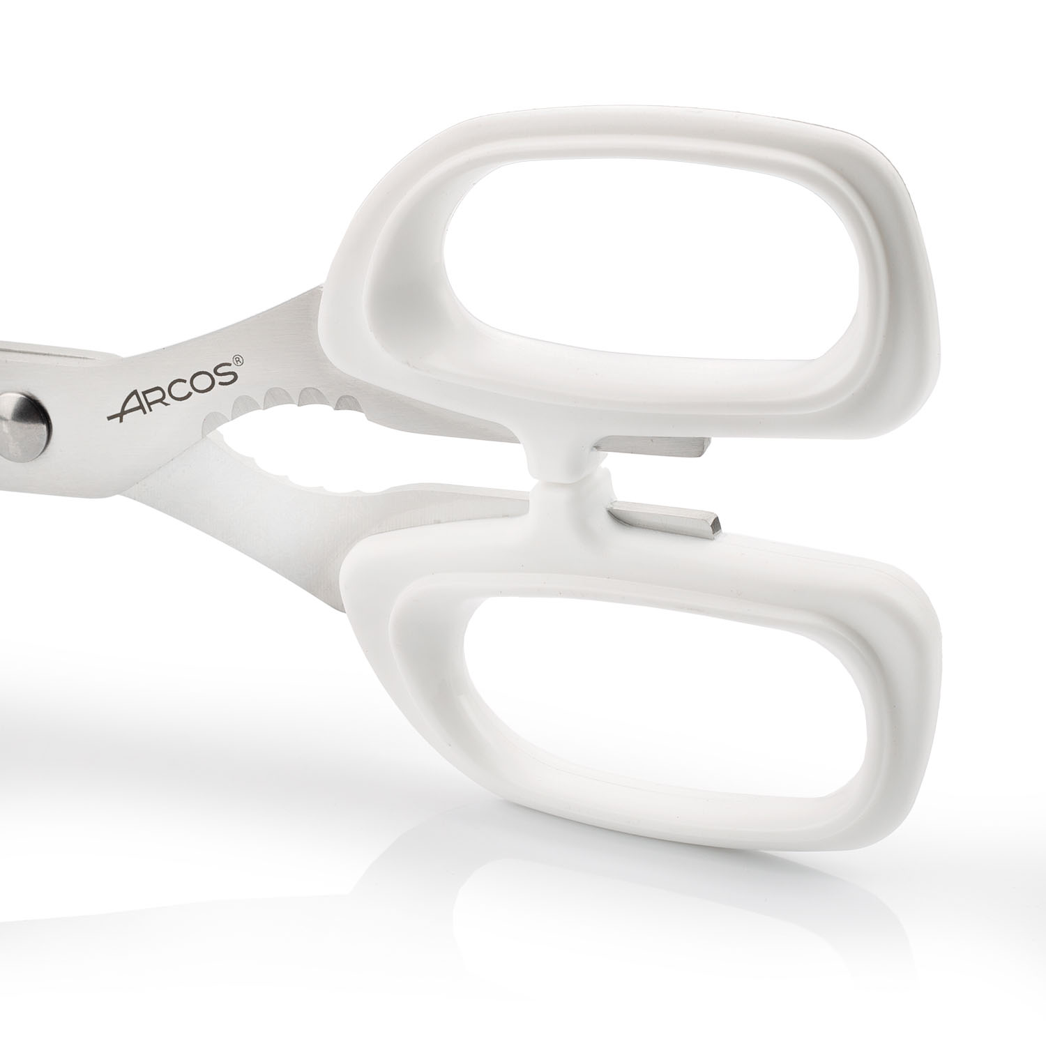 Tijeras de cocina Arcos 200 mm con mango de polipropileno blanco