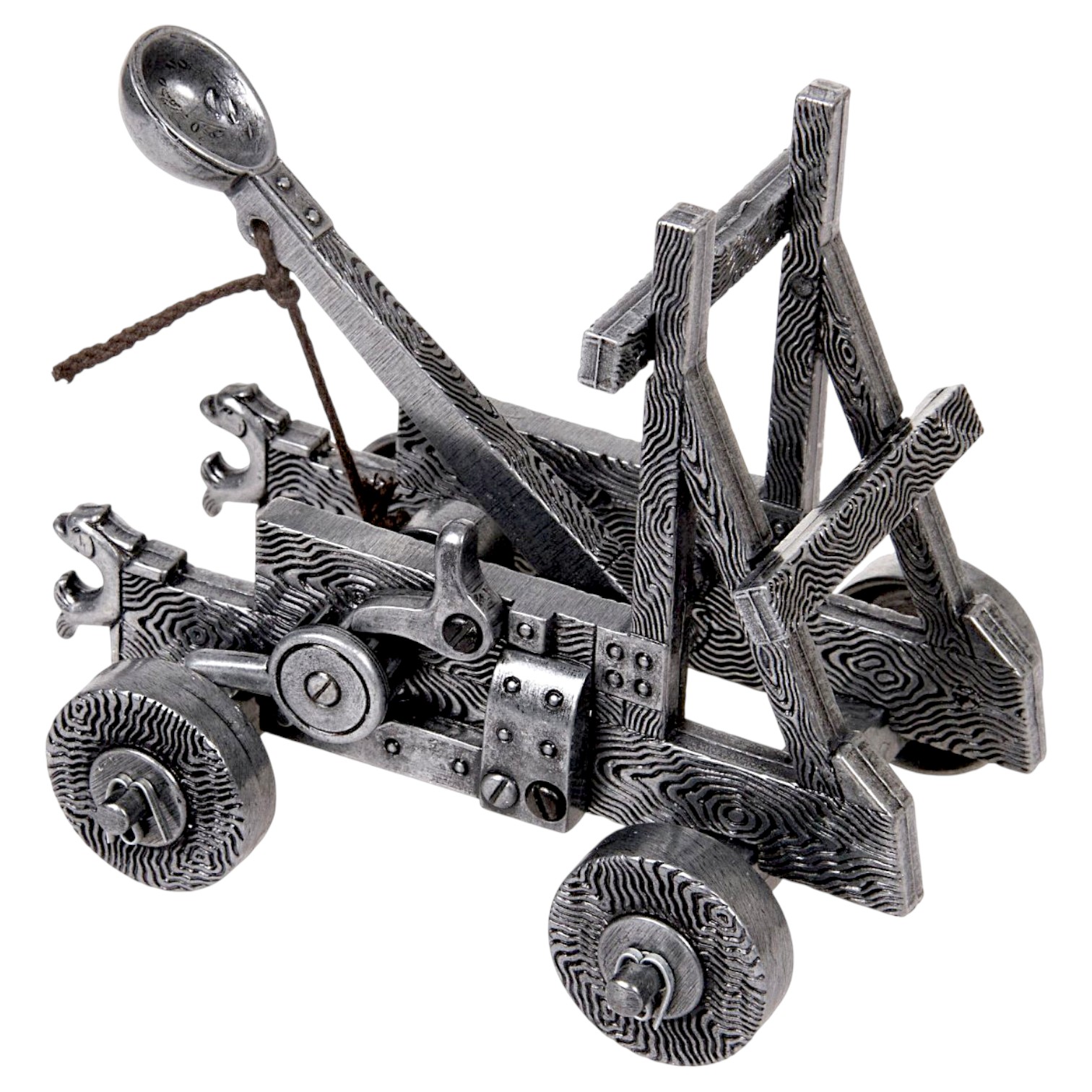 Mini catapulte médiévale du XIe siècle. Denix