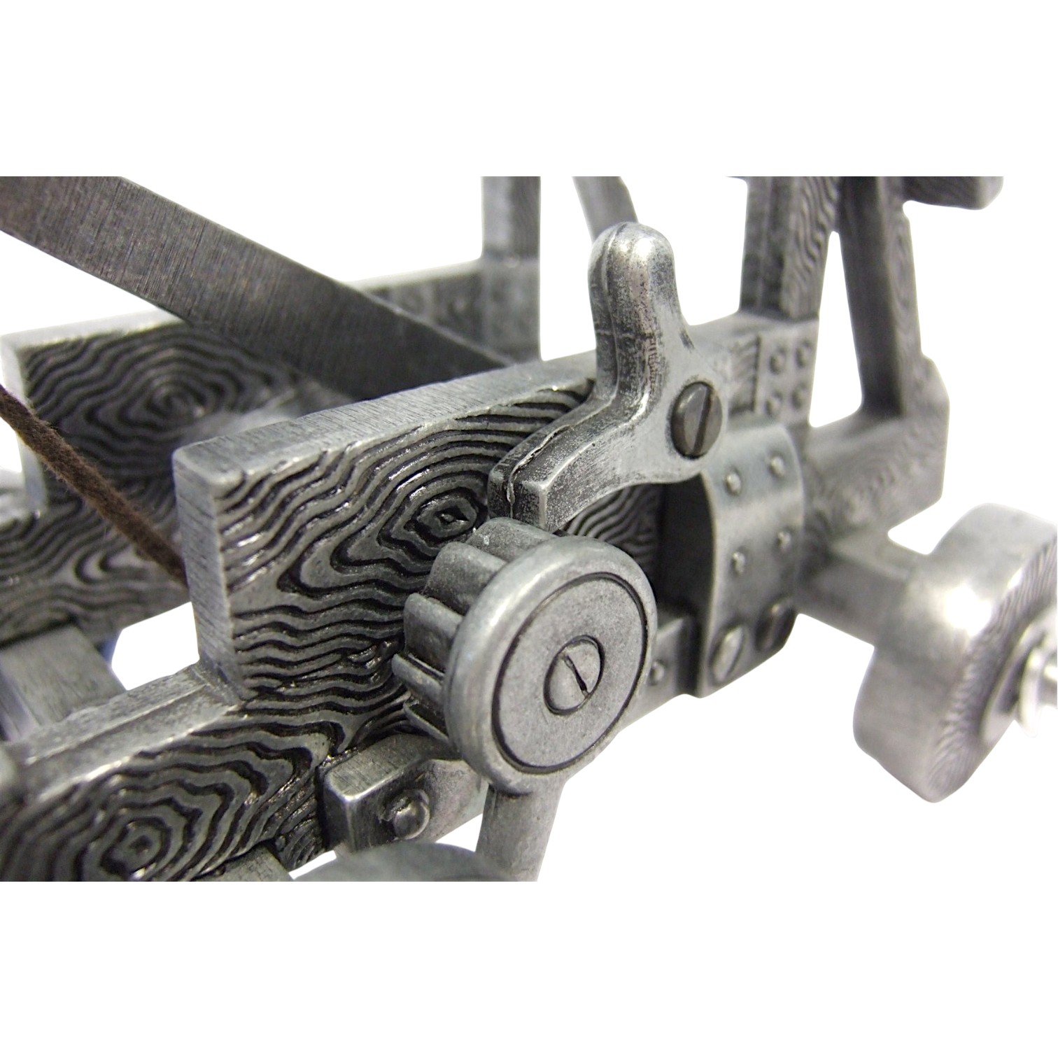 Mini catapulte médiévale du XIe siècle. Denix