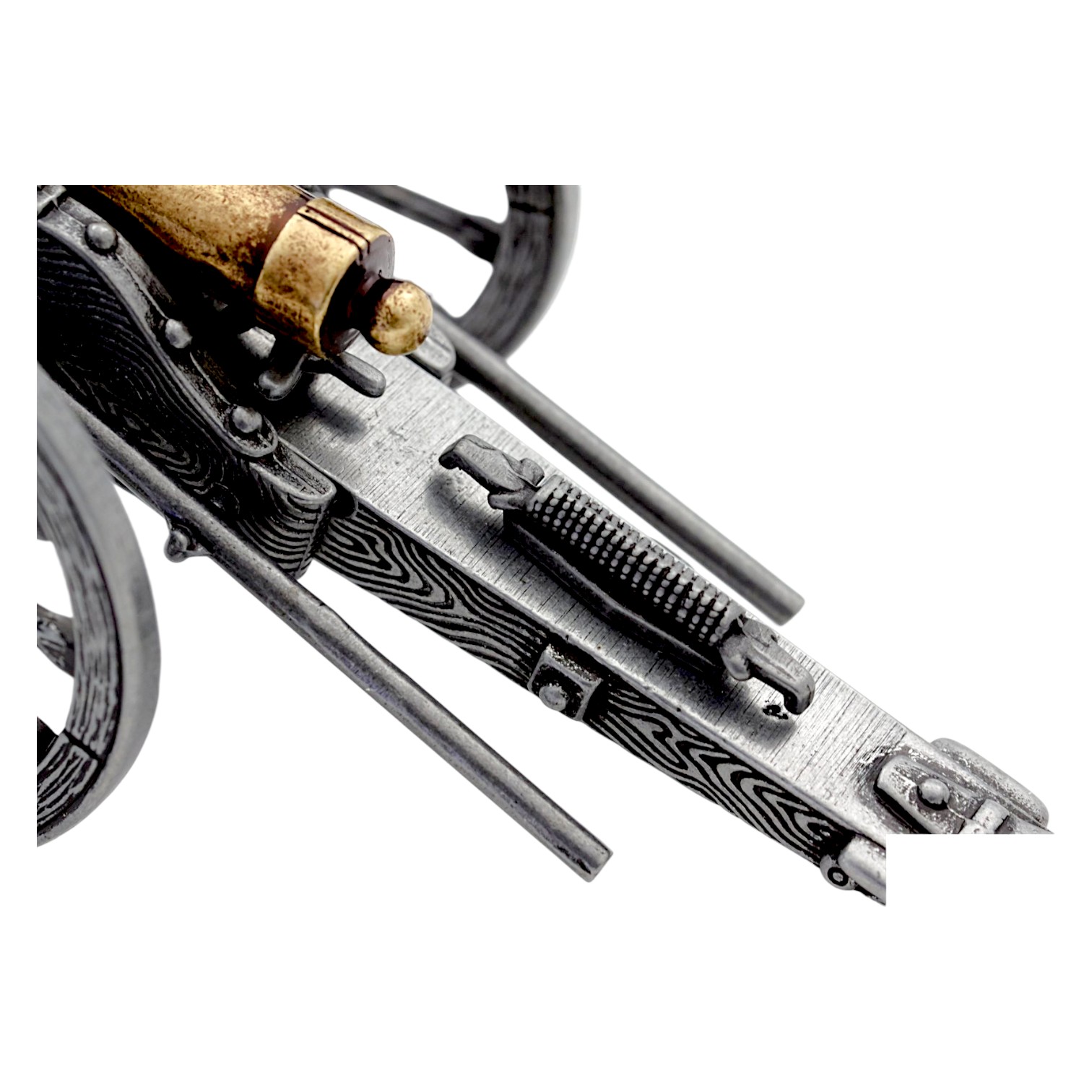 Kanone aus dem Bürgerkrieg, USA 1861. Miniatur