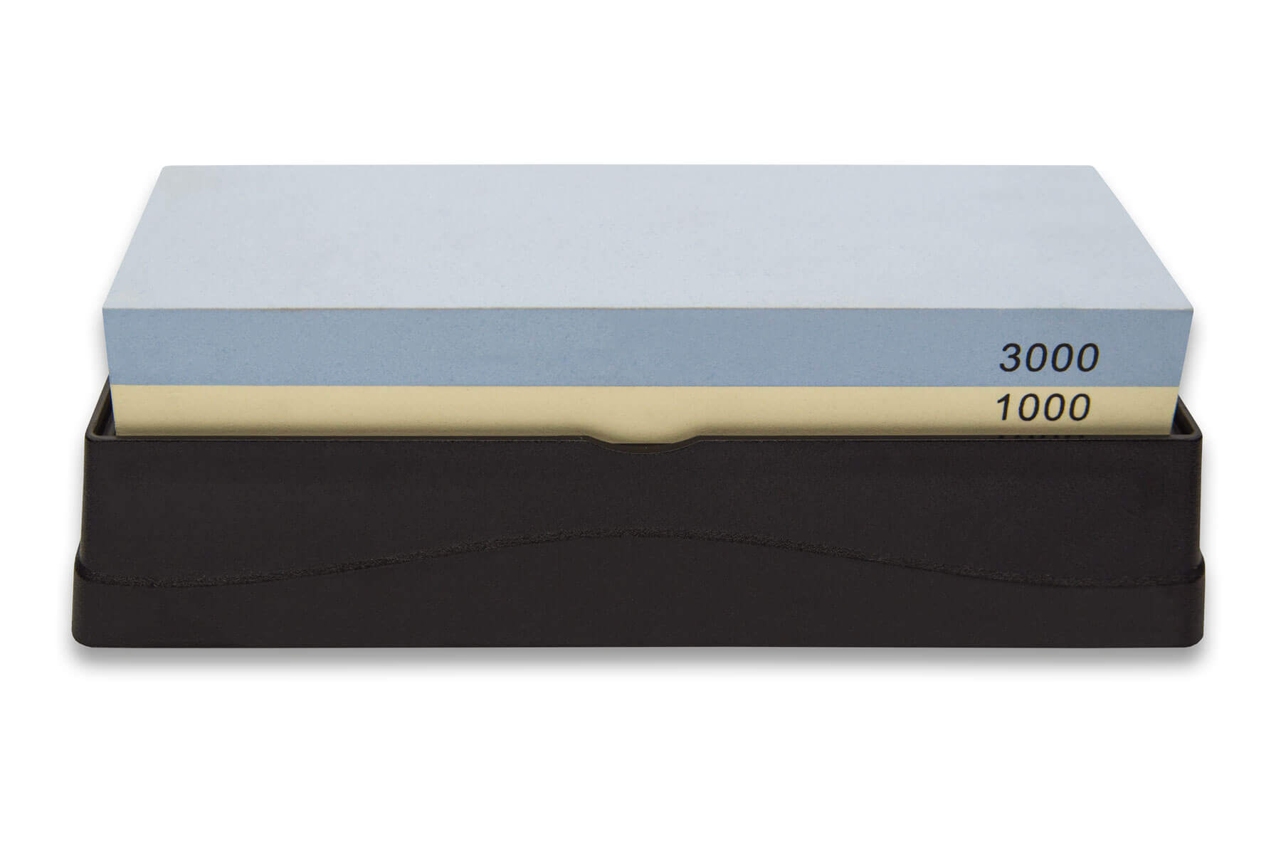 Pierre à aiguiser grain 1000/3000 avec deux guides et redresseur 3Claveles