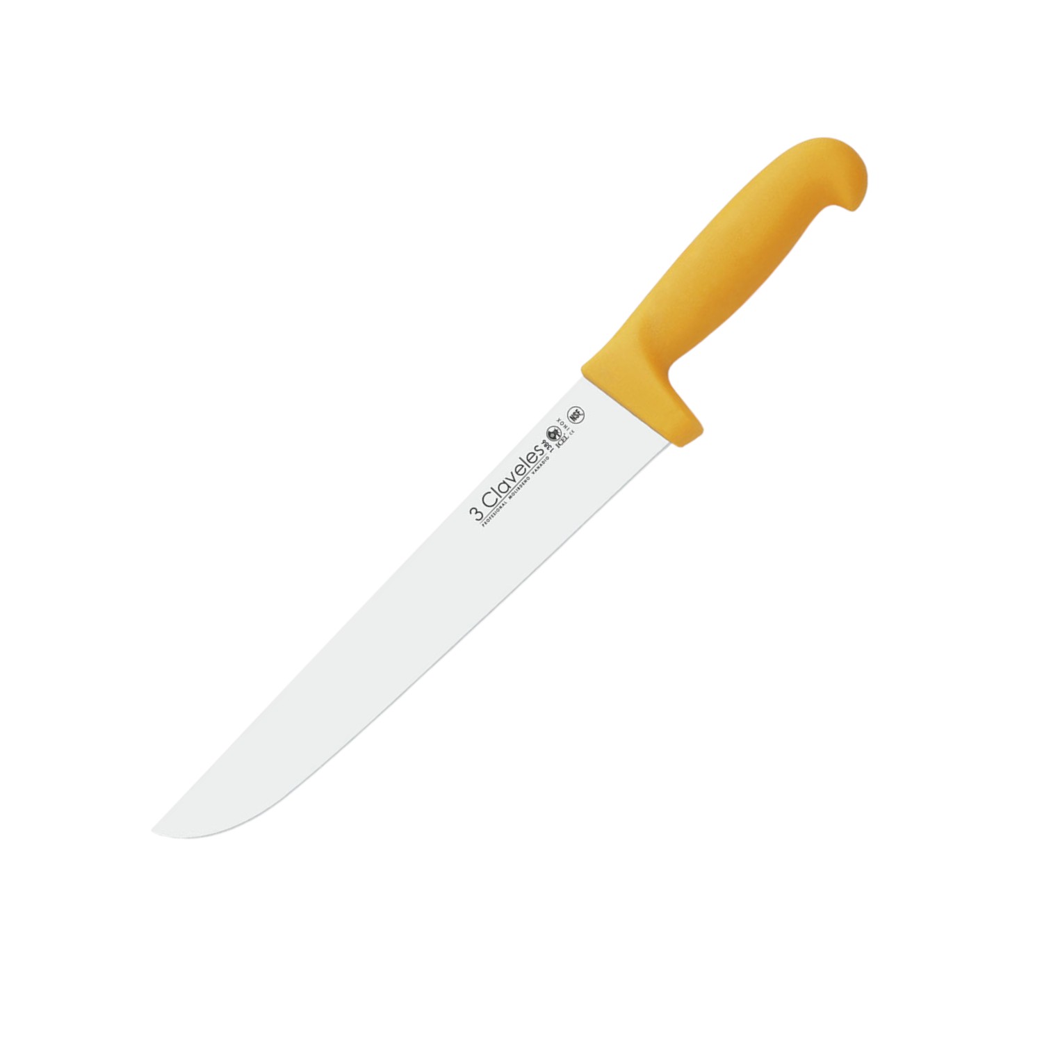 Couteau de boucher 3 Claveles avec lame de 25 cm et manche en pol...