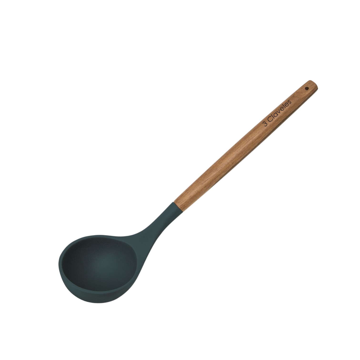 Casserole de cuisson 3 Claveles en silicone et bois de hêtre, san...