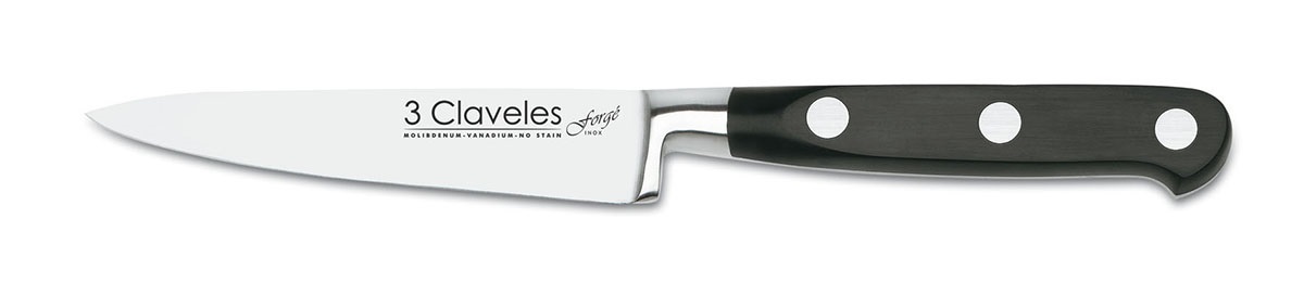 3 Claveles Forgé 5-teiliges Messer- und Scherenset im Block