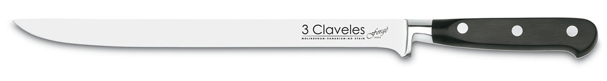 3 Claveles Forgé 5-teiliges Messer- und Scherenset im Block